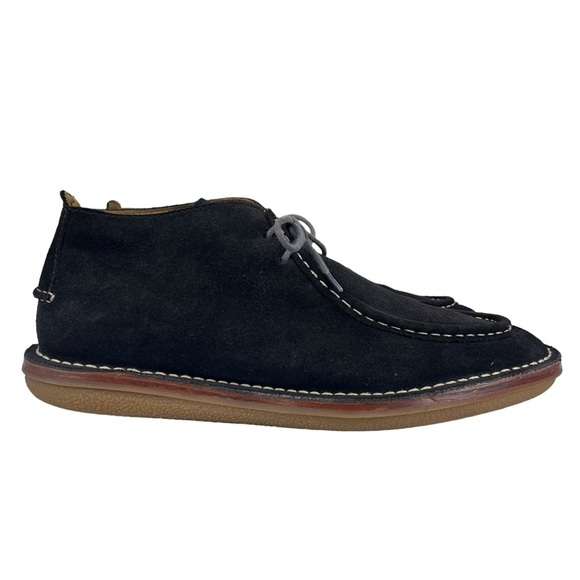 Cole Haan & Todd Snyder Suede Ankle Black Boots Mens‎ Shoes Size 10M - Picture 1 of 13